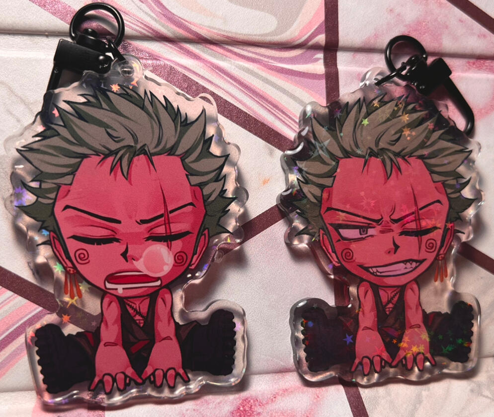 Zoro Holo Keychain