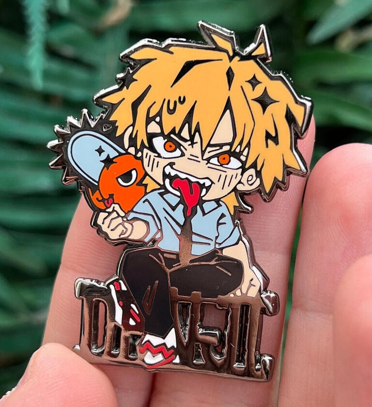 Denji Enamel Pin