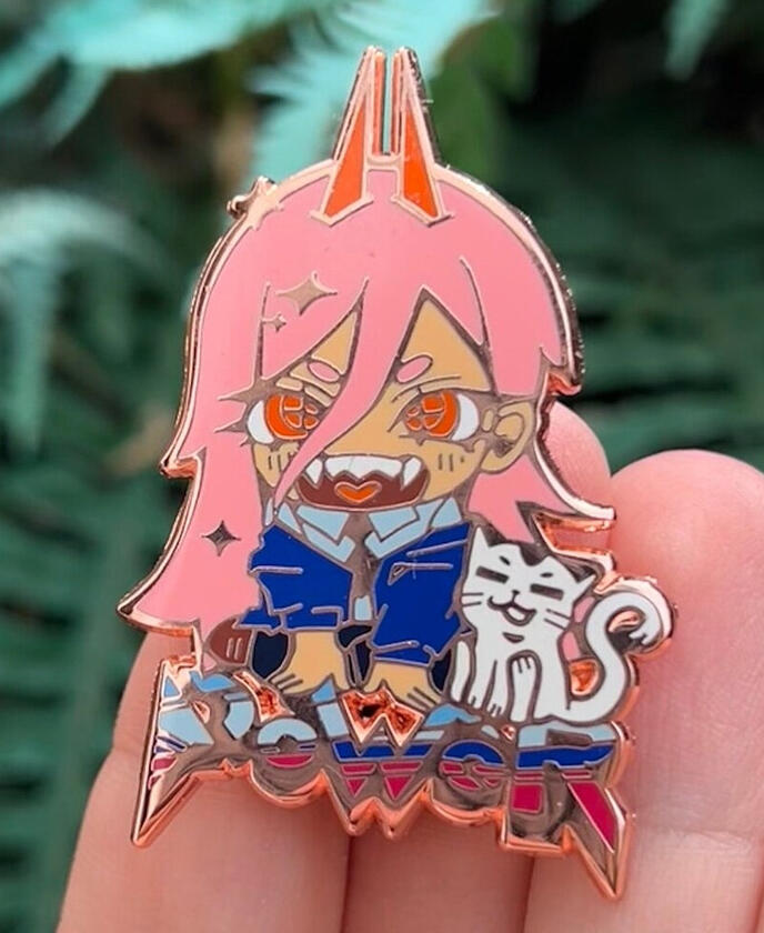 Power Enamel Pin